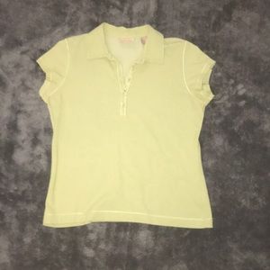 light green polo